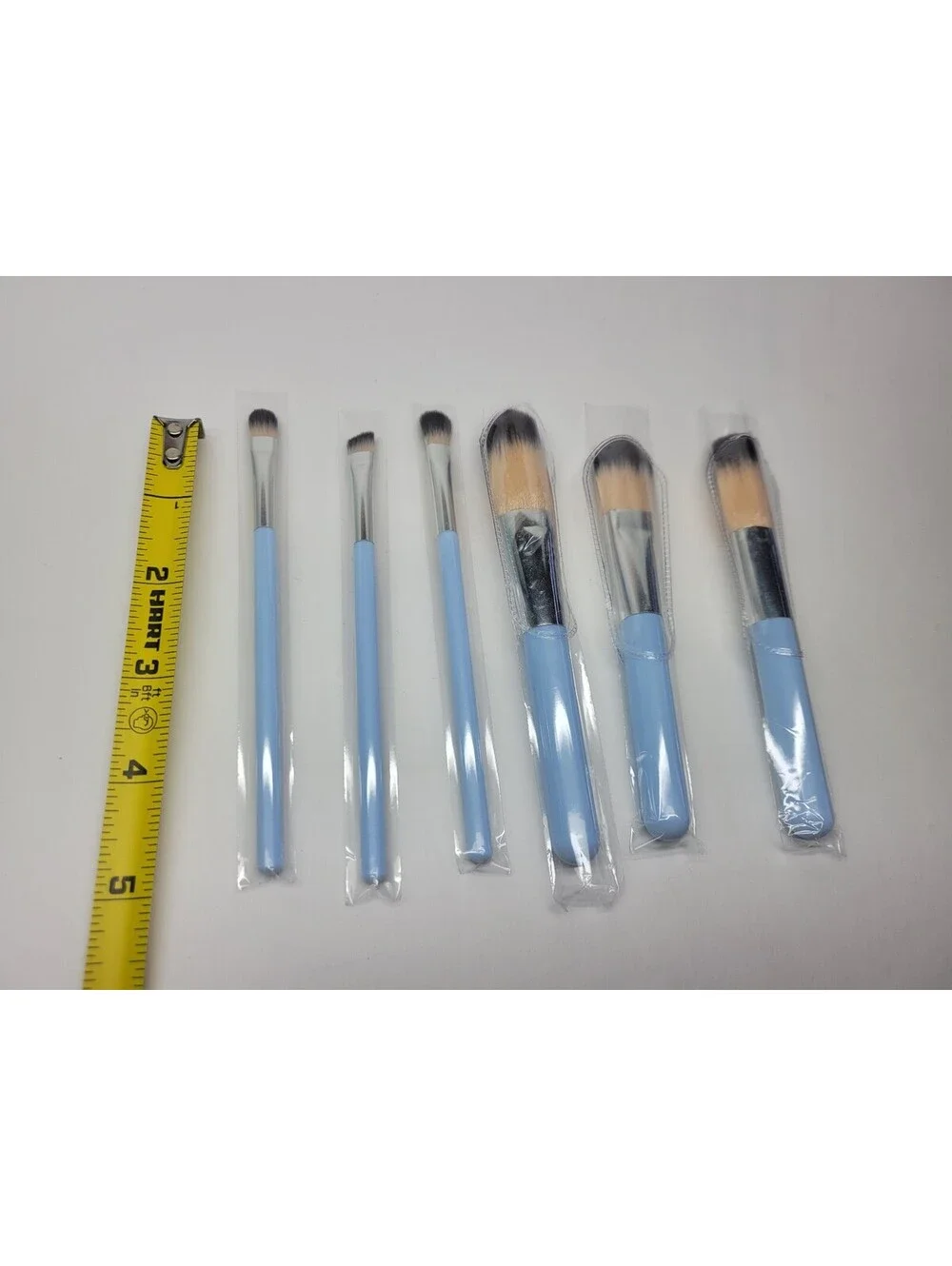 6pc Makeup Brush Set w/ Tin Case + 3Pc Makeup Brush Cleaner & Holder Set